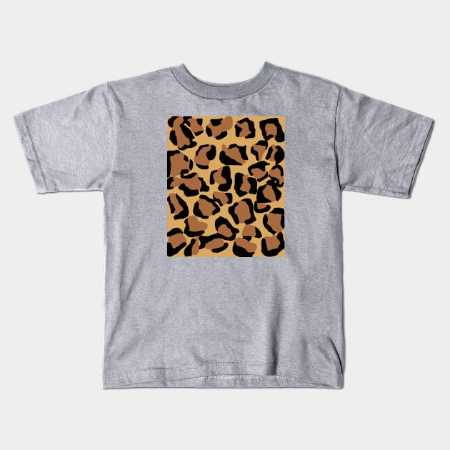 Leopard Design Gift Kids T-Shirt by Dara4uall